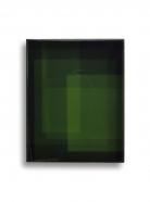 Dirk Salz, DSA_M 294 # 2174, Resinworks, deep dives, 2016, Pigmente und Harz auf Multiplex, 48 x 38 x 12 cm