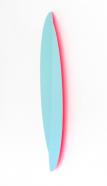 Michael Post, WVZ 2-16-487, 2016, Acryl auf Glasvlies über Stahl, 144 x 33 x 7 cm