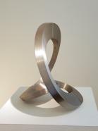 Robert Krainhöfner, Bandkreis groß, 2017, Stahl, Höhe 45 cm