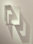 Tom Mosley, Schattengerüst II, 2002, Lack auf MDF, 46 x 36 x 16 cm