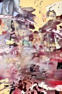 Chika Aruga, Suche nach den Spuren 12, 2019, Acryl auf Leinwand, 120 x 80 cm