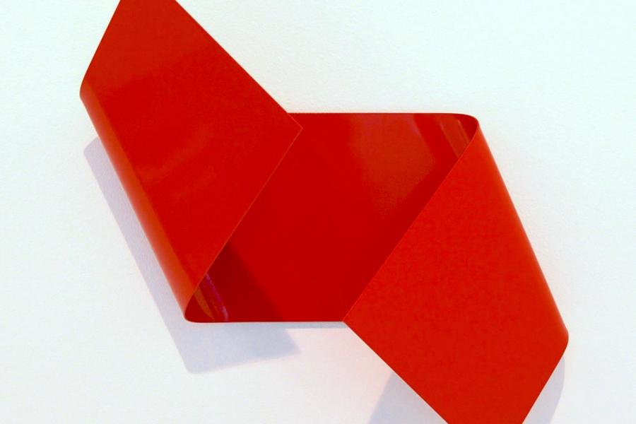 Dirk Rathke 868 Lack auf Aluminium 47 x 60 x 25 cm 