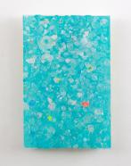 Eckart Hinze, OBJ 36, 2024, Acryl und Harz auf Acrylglas, 30 x 20 cm