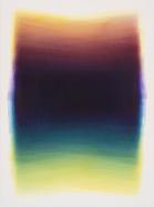 Edda Jachens, Schichtungen 240622, 2022, Aquarell auf Bütten, 78 x 58 cm