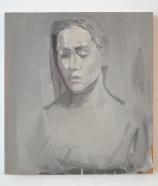 Fernando X. González, Elena, 2012, Öl auf Holz, 34 x 31.3 cm