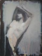 Fernando X. González, Naturalezza IV, 2020, Öl auf Holz, 44,7 x 33,5 cm