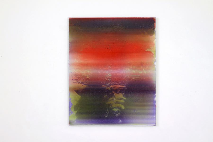 Frank Piasta 2.12 2021 Pigmente und Silikon 60 x 48 cm a