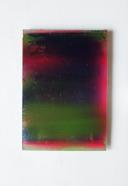Frank Piasta, 1.14, 2021, Pigmente und Silikon, 30 x 21 cm