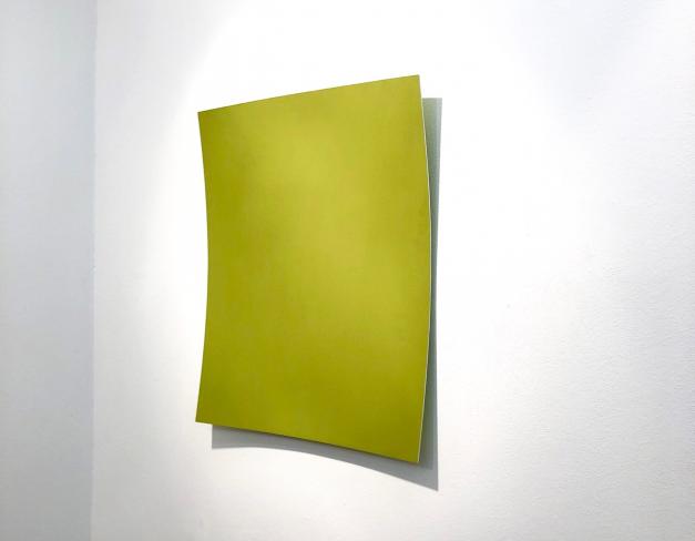 Heiner Thiel, Heiner Thiel WVZ 271 eloxiertes Aluminium 61 x 53 x 6 cm