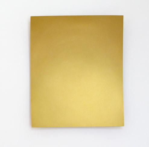 Heiner Thiel, WVZ 356, eloxiertes Aluminium, 60 x 50 x 8 cm