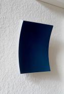 Heiner Thiel, Heiner Thiel WVZ 591 Ed. 22 eloxiertes Aluminium 22 x 15 x 7 cm gehaengt als Hochformat a
