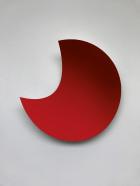 Heiner Thiel, WVZ 2018, eloxiertes Aluminium, 70 x 70 x 14 cm