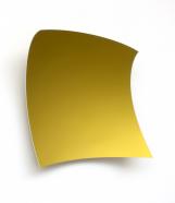 Heiner Thiel, wvz 695, 2023, eloxiertes Aluminium, 75 x 75 x 21 cm
