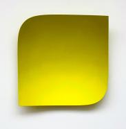 Heiner Thiel, wvz 746, 2023, eloxiertes Aluminium, 75 x 75 x 19 cm