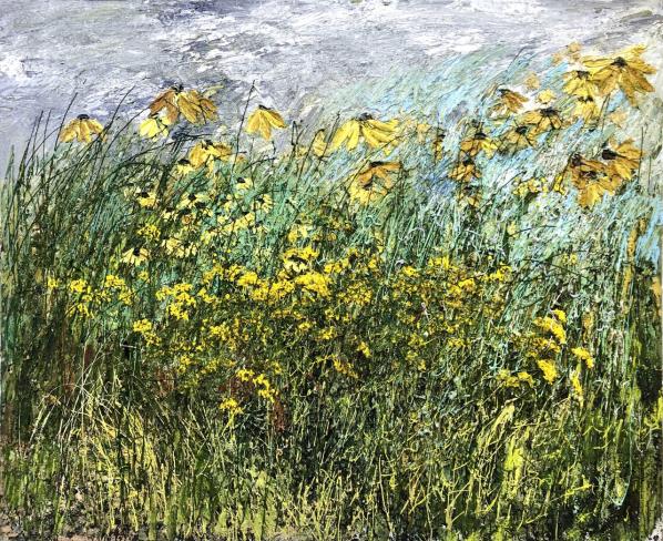 Helmut Helmes, Plantage, 2022, Öl auf Leinwand, 140 x 170 cm