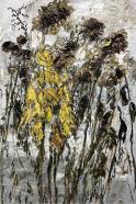 Helmut Helmes, Girasoli, 2023, Öl auf Leinwand, 120 x 80 cm