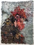 Helmut Helmes, Schwarzer II, 2022, Öl auf Leinwand, 40 x 30 cm