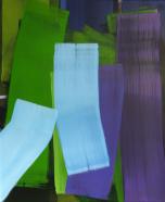 Holger Fitterer, Sakuhn . 2020, Acryl auf Leinwand, 110 x 90 cm