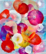 Jürgen Jansen, hey joe II, 2025, Öl und Harze auf Holz, 70 x 60 cm