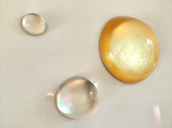 Diederik Storms, Drops of Gold - 3 Wandobjekte, Galerie Corona Unger, Bremen