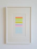 Nicholas Bodde, No. 1152 Vertical, 2015, Acryl auf Bütten, gerahmt 60 x 40 cm