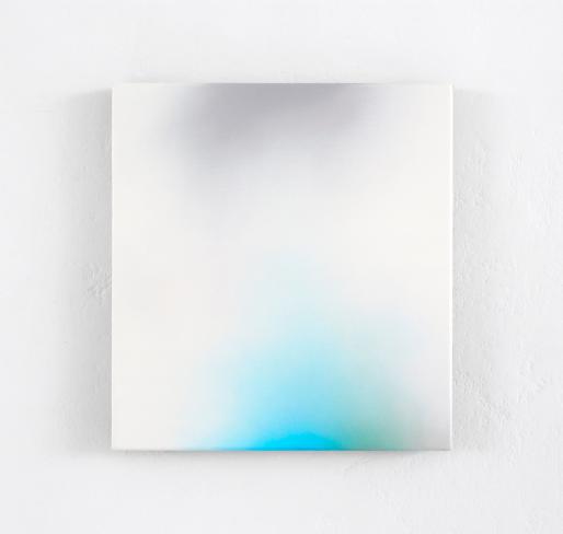 Paola Neumann, o. T., 2016, Öl und Acryl auf Leinwand, 44 x 38 cm