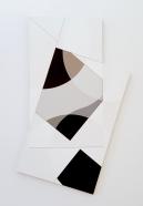 Renaud Stajnowicz, Sans mains ils saisissent sans langue ils parlent, 2011, Acryl auf Leinwand, 135 x 80 x 4 cm