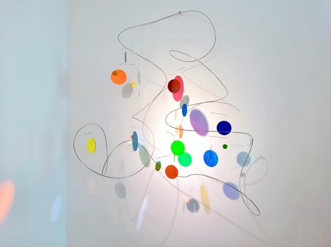 Rosali Schweizer, bubble, 2021, Acrylglas und V2A Draht, 90 x 70 x 50 cm