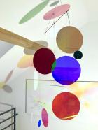 Rosali Schweizer, illusion, 2019, Acrylglas und Carbon, Höhe 160 cm, Ø 130 cm, Detail