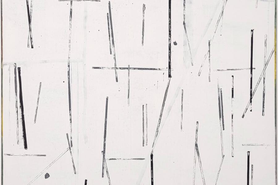 Rudy Lanjouw 18.142 2018 Acryl auf Leinwand 190 x 140 cm