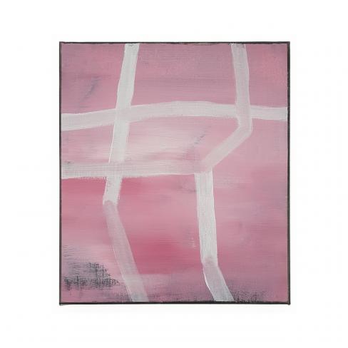 Rudy Lanjouw, heen en terug, 2019, Acryl auf Leinwand, 40 x 35 cm