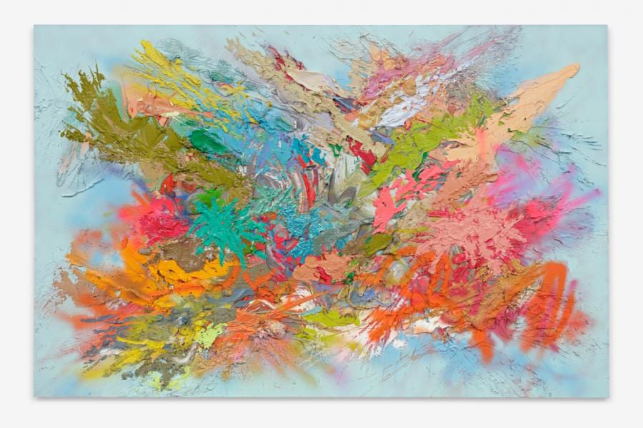 Sebastian Heiner Goin Out East 2018 Oel auf Leinwand 130 x 200 cm