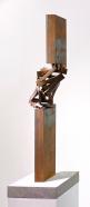 Thomas Röthel, Drehung, 2019, Stahl, Höhe 73 cm
