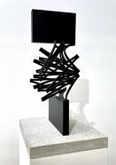 Thomas Röthel, Drehung, 2020, Stahl, Höhe 50 cm