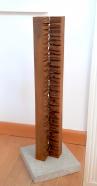 Thomas Röthel, Synergie II, 2020, Stahl, Höhe 80 cm