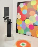 Thomas Röthel, Drehung, Stahl, Höhe 36,5 cm, Plinthe 2,5 cm