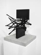 Thomas Röthel, Drehung, Stahl, Höhe 37 cm, Plinthe 4,5 cm