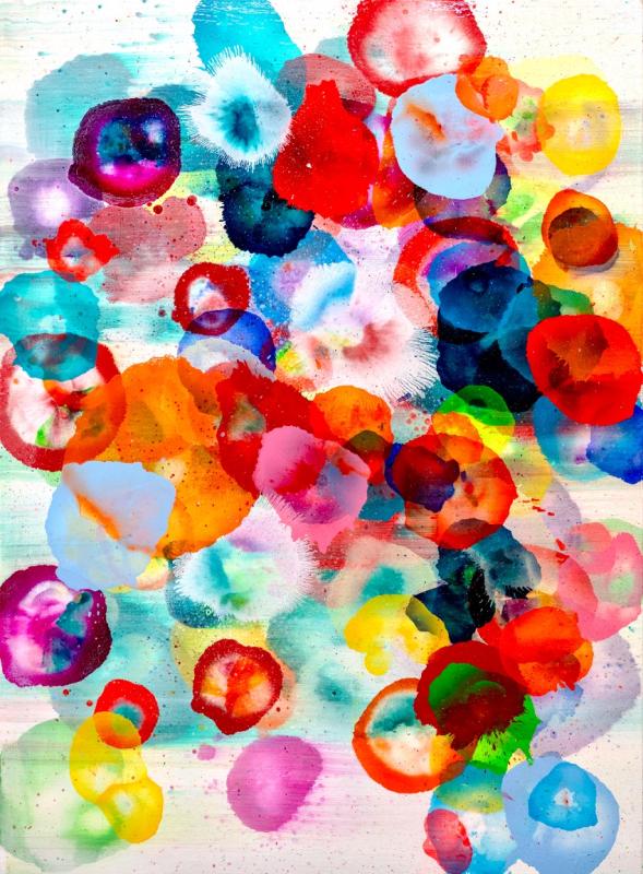 Jürgen Jansen, where I'm from, 2024, Öl und Harze auf Holz, 170 x 125 cm