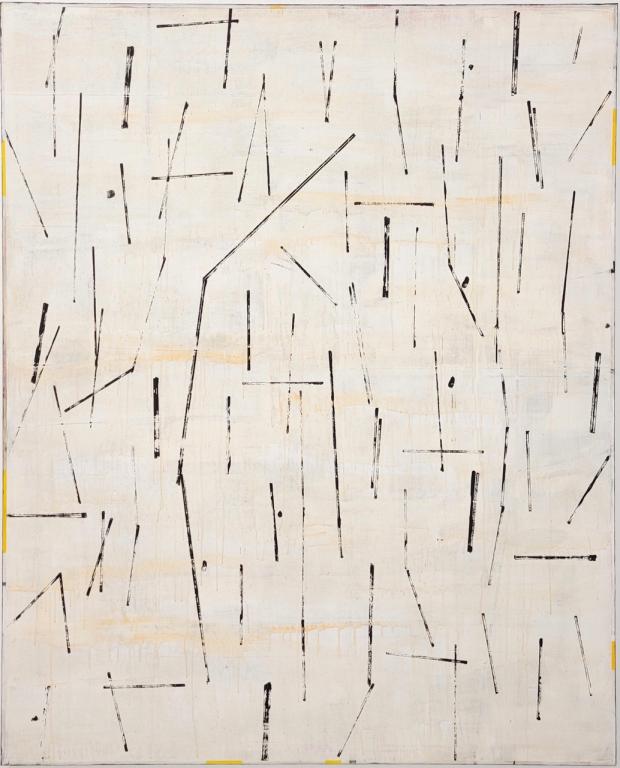 Rudy Lanjouw, 18.133, 2018, Acryl auf Leinwand, 200 x 160 cm