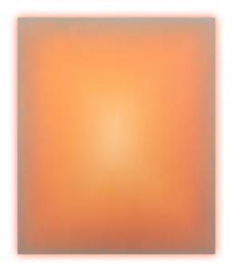 Eberhard Ross, fermata 08121, 2021, Öl auf Hartfaserplatte, 50 x 40 x 3,5 cm