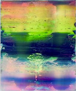 Frank Piasta, o.T., 2022, Pigmente und Silikon, 120 x 96 cm