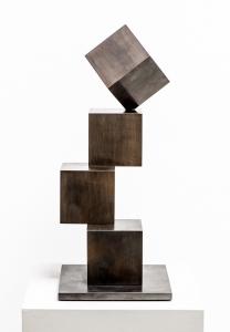Stephan Siebers, Balance, Bonze, Höhe 38 cm