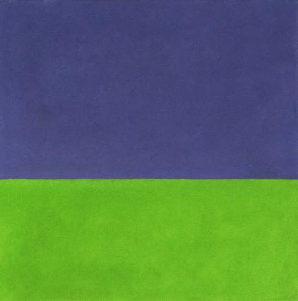 Jo Kuhn, 08.03P14, 2008, Pastellkreide auf Velourspapier, 32 x 32 cm, gerahmt 50 x 50 cm