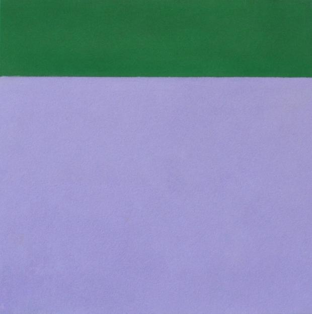 Jo Kuhn, 08.03P10, 2008, Pastellkreide auf Velourspapier, 22 x 22 cm, gerahmt 40 x 40 cm