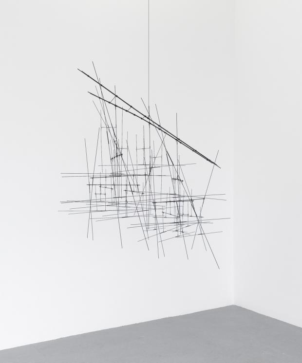 Knopp Ferro, Linienschiff 20:11, 2009, Eisen, 130 x 120 x 79 cm