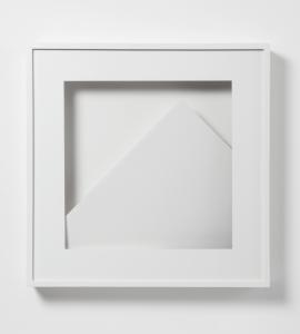 Tom Mosley, Schatten-Kasten A1-II-86, 1986, 1/3 Ex, Holz, Karton, Glas, 52 x 52 x 7 cm