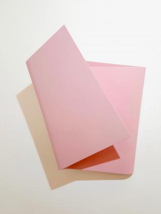 Dirk Rathke, Flag, 2018, Lack auf Aluminium, 51 x 31 x 25 cm