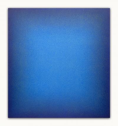 Eberhard Ross, fermata 13518, 2018, Öl auf Leinwand, 130 x 120 x 4.5 cm