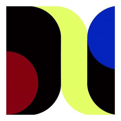 Ernst Matzke, Circle transsects angles, 2023, Acryl auf Bütten, gerahmt 50 x 50 cm