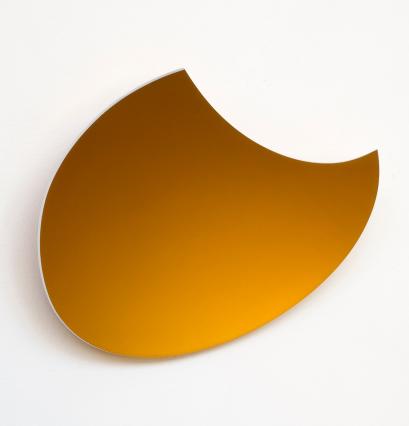 Heiner Thiel, wvz 684, 2018, eloxiertes Aluminium, 41 x 33 x 9 cm
